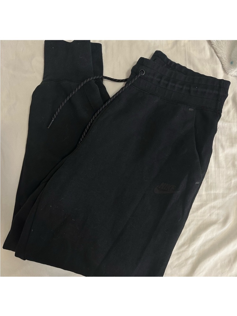 Nike Black Women's Jogger Sweatpants with Drawstring